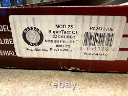 Fusil à air Hatsan MOD 25 SuperTACT QE QuietEnergy. Calibre .22