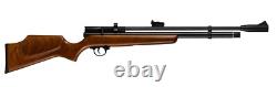 Fusil à air PCP Beeman Chief II Plus avec crosse en bois et levier latéral avec viseurs optiques