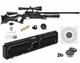 Fusil à Air Pcp Hatsan Neutronstar Syn. 22 Cal Qe Avec Lunette, Cibles, Plombs Et étui