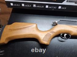 Fusil à air PCP Snowpeak M25 en bois. Calibre 25.