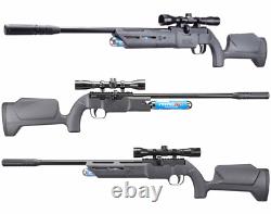 Fusil à air PCP Umarex Komplete NCR de calibre .22 avec levier latéral, plombs et cibles.