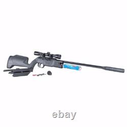 Fusil à air PCP Umarex Komplete NCR de calibre .22 avec levier latéral, plombs et cibles.