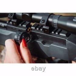 Fusil à air PCP Umarex Komplete NCR de calibre .22 avec levier latéral, plombs et cibles.