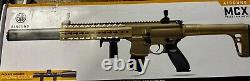 Fusil à air Sig Sauer MCX. Calibre .177 alimenté par CO2 avec lunette 1-4x24mm couleur Terre Foncée Plate