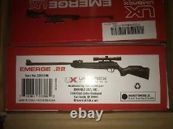 Fusil à air Umarex Emerge calibre 0,22 à 12 coups avec lunette 4x32 mm, 800 FPS 2251386