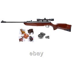 Fusil à air Umarex Forge 490 à canon basculant Calibre .177 avec ensemble de plombs et cibles
