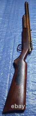 Fusil à air Vintage Benjamin Franklin modèle 317. Calibre 177, fonctionne, crosse en bois antiquité.