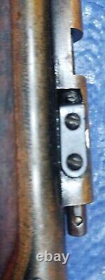 Fusil à air Vintage Benjamin Franklin modèle 317. Calibre 177, fonctionne, crosse en bois antiquité.