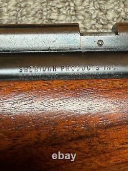 Fusil à air Vintage Sheridan 5mm / calibre .20