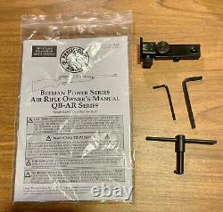 Fusil à air comprimé Beeman AR2078-TH 177cal CO2 à tir unique avec mire dioptrique et accessoires