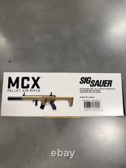 Fusil à air comprimé CO2 Sig Sauer MCX GEN 1, calibre 1.177 AIR-MCX-177-88G-30-FDE NOUVEAU