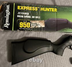 Fusil à air comprimé Crosman Remington Express Hunter cal. 22 Nitro Piston avec lunette