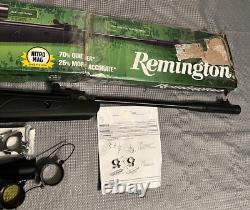 Fusil à air comprimé Crosman Remington Express Hunter cal. 22 Nitro Piston avec lunette