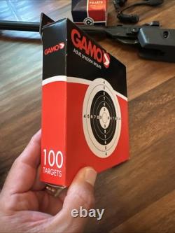 Fusil à air comprimé Gamo Cadet Delta 4,5 mm. 177 avec lunette et laser