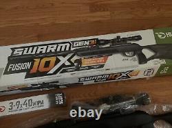 Fusil à air comprimé Gamo Swarm Fusion 10X GEN3i à canon basculant de calibre 22 à alimentation par inertie