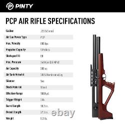 Fusil à air comprimé PINTY PCP Calibre .22 (5,5 mm) 9 plombs 800 FPS