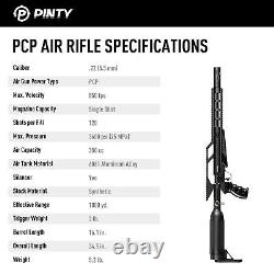 Fusil à air comprimé PINTY PCP. Fusil à plomb de calibre .22, pour adultes 850 fps
