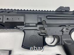 Fusil à air comprimé SIG SAUER MPX Rattler .177 avec 3 chargeurs supplémentaires Noir