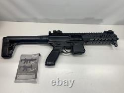 Fusil à air comprimé SIG SAUER MPX Rattler .177 avec 3 chargeurs supplémentaires Noir