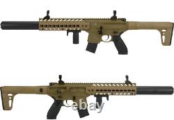 Fusil à air comprimé SIG Sauer MCX ASP Flat Dark Earth 90gr CO2 .177 Pellets Neuf