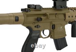 Fusil à air comprimé SIG Sauer MCX ASP Flat Dark Earth 90gr CO2 .177 Pellets Neuf