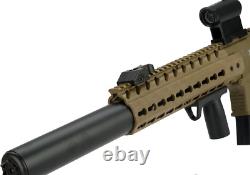 Fusil à air comprimé SIG Sauer MCX ASP Flat Dark Earth 90gr CO2 .177 Pellets Neuf