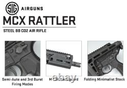 Fusil à air comprimé SIG Sauer MCX Rattler CO2 .177 Nouveau