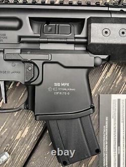 Fusil à air comprimé Sig Sauer MPX Gen2 .177 Calibre alimenté par CO2 AIRMPX177G2BLK