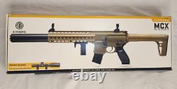 Fusil à air comprimé Sig Sauer Mcx .177 cal alimenté par CO2 avec lunette Flat Dark Earth