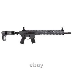 Fusil à air comprimé Sig Sauer Virtus. Calibre 22, alimenté par PCP, gris