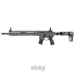 Fusil à air comprimé Sig Sauer Virtus. Calibre 22, alimenté par PCP, gris