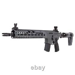 Fusil à air comprimé Sig Sauer Virtus. Calibre 22, alimenté par PCP, gris