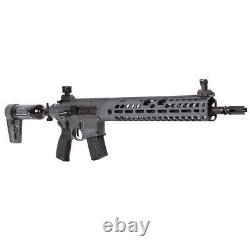 Fusil à air comprimé Sig Sauer Virtus. Calibre 22, alimenté par PCP, gris