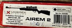 Fusil à air comprimé Umarex Airem 2 à canon basculant noir. Calibre .177 (2280203). BOÎTE OUVERTE
