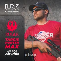 Fusil à air comprimé Umarex Ruger Targis Hunter Max. 22 Cal avec lot de plombs à canon basculant