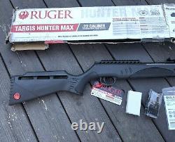Fusil à air comprimé Umarex Ruger Targis Hunter Max. Calibre 22 avec lunette 3-9x32AO