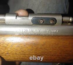 Fusil à air comprimé Vintage 1985 Sheridan Silver Streak 5mm/. 20cal - Reconditionné - Beau