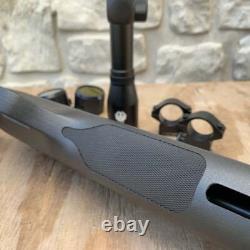 Fusil à air comprimé à canon basculant Airhawk Elite II .177 avec crosse synthétique noire