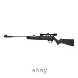 Fusil à air comprimé à canon basculant Airhawk Elite II .177 avec crosse synthétique noire