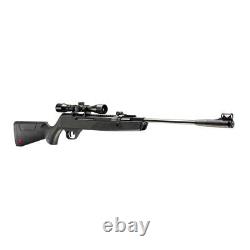 Fusil à air comprimé à canon basculant Airhawk Elite II .177 avec crosse synthétique noire
