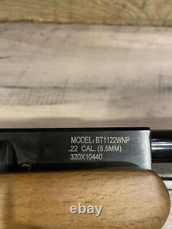 Fusil à air comprimé à canon basculant Benjamin Trail NP XL 1100 en bois dur. Calibre 22 avec lunette.