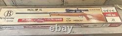 Fusil à air comprimé à canon basculant Benjamin Trail NP XL 1100 en bois dur. Calibre 22 avec lunette.