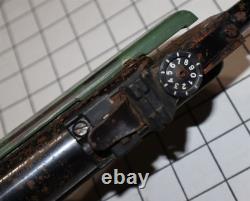 Fusil à air comprimé à canon basculant Rusty VTG Airshot Taurus Brésil. Cal. 177 plomb de survie.