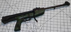 Fusil à air comprimé à canon basculant Rusty VTG Airshot Taurus Brésil. Cal. 177 plomb de survie