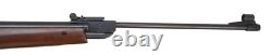 Fusil à air comprimé à canon basculant Tech Force 25 QB25 4,5 mm. 177 avec lunette, anneaux et boîte