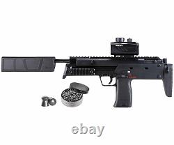Fusil à air comprimé à canon basculant Umarex Heckler & Koch MP7 de calibre .177 avec bundle de plombs