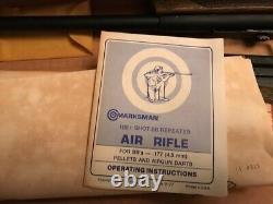 Fusil à air comprimé à plomb Vintage Marksman 740 non ouvert en 177, 1977