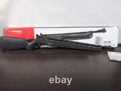 Fusil à air comprimé à pompe variable Crosman 362, calibre .22, à un coup, noir