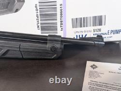 Fusil à air comprimé à pompe variable Crosman 362, calibre .22, à un coup, noir