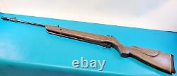 Fusil à air comprimé mexicain rare Mendoza RM 600. 177 plomb 900 FPS ouverture supérieure Q2
